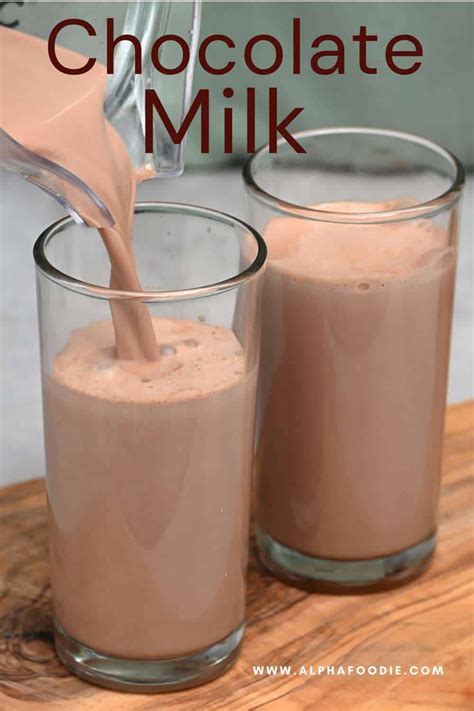 chocoletmilkk|Chocolate Milk Recipe (Easy, Homemade) .